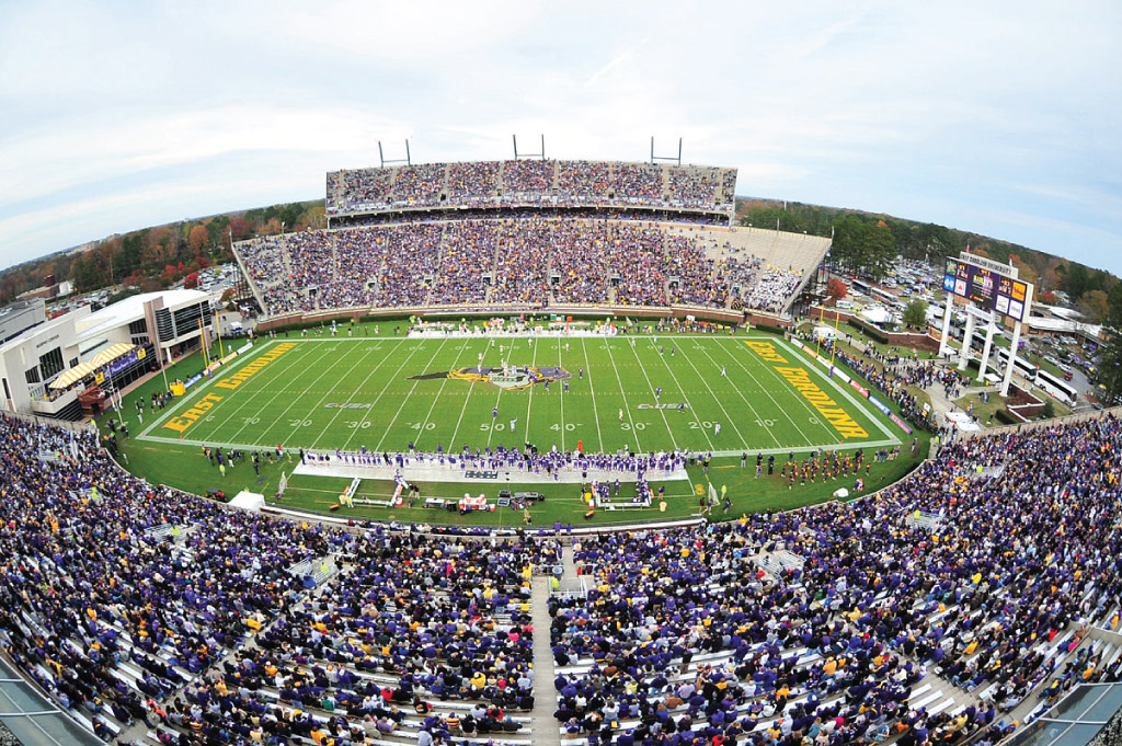 east carolina campus visits